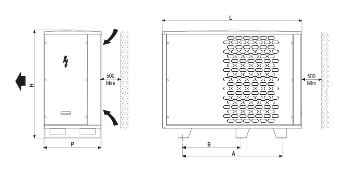 BKSL-10A dimension drawing