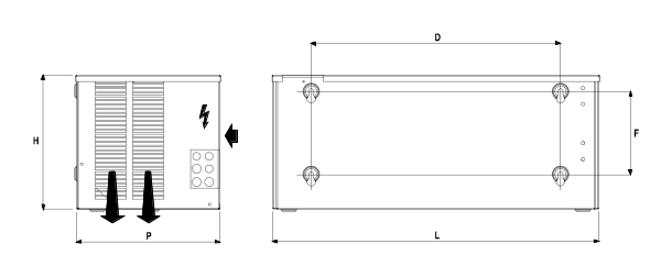 BBRL-10A dimension drawing