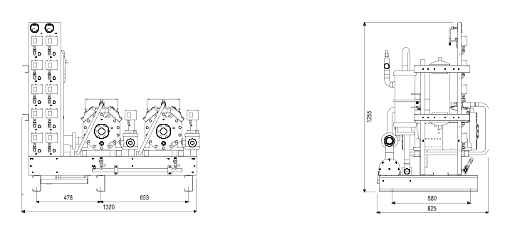 BSCR-2N-ZF09 dimension drawing