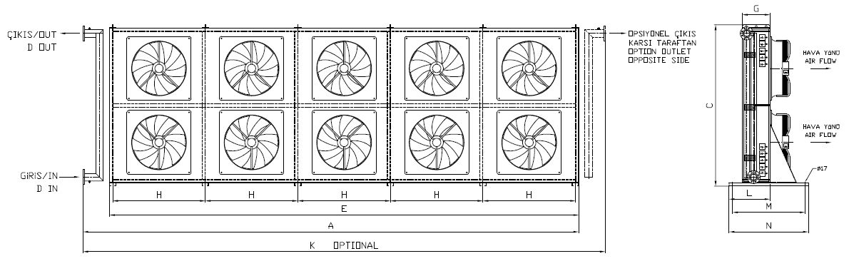 BC/BD-2X563BB5-B02 dimension drawing