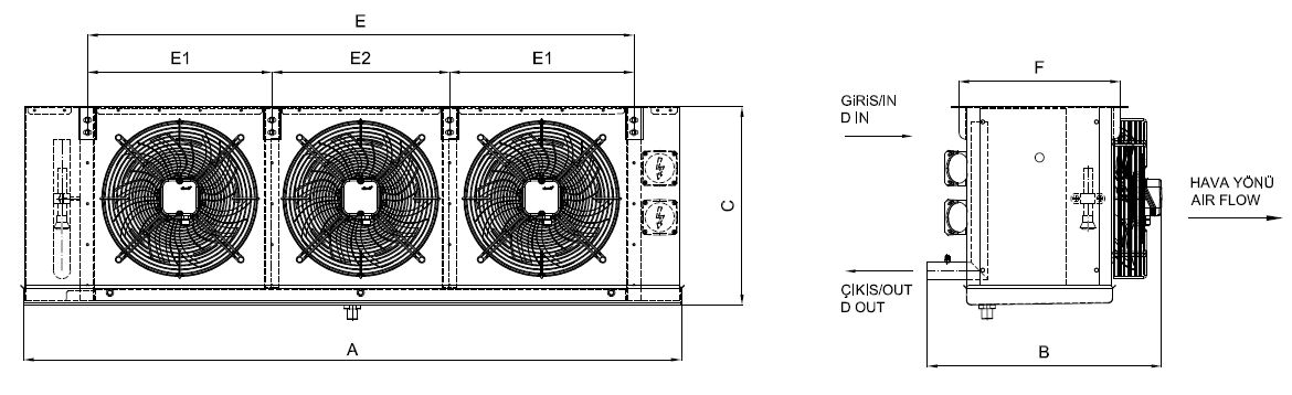 EB-325AA7-B07 dimension drawing