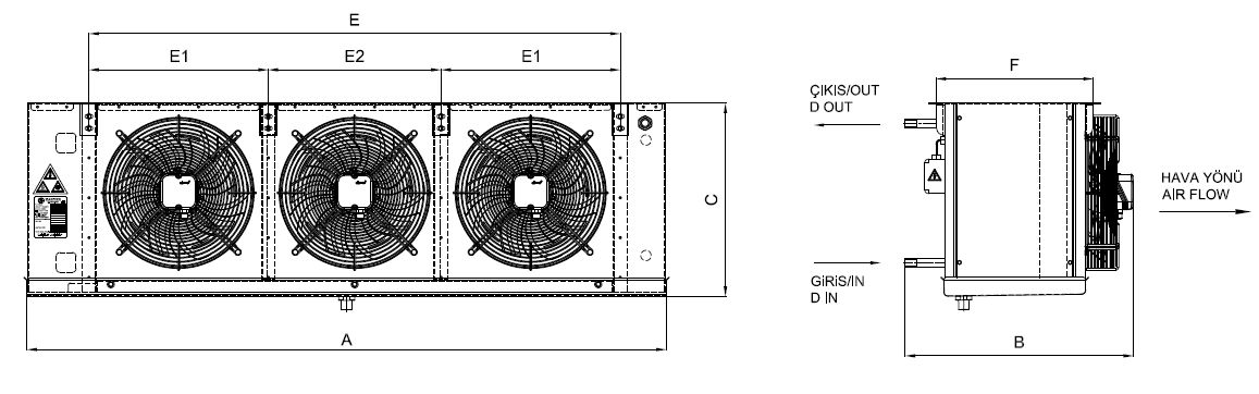 EB-G-320AE7-B05 dimension drawing