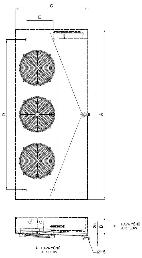 EC-A-320JC4-C25 dimension drawing