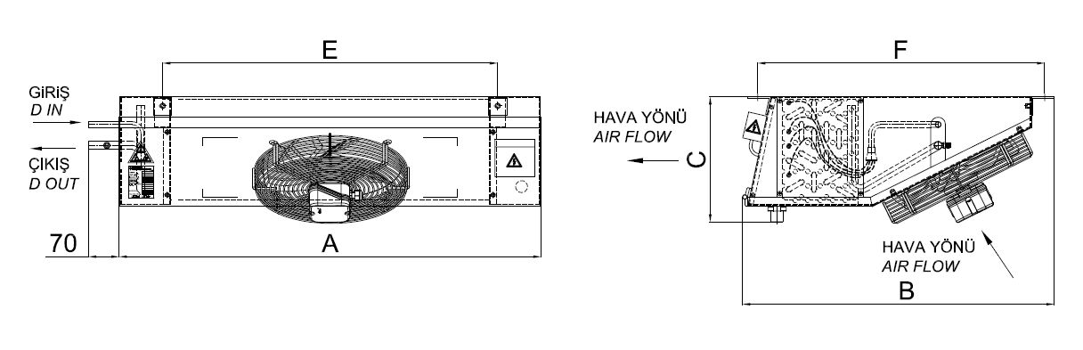 EG-130AB7-C21 dimension drawing