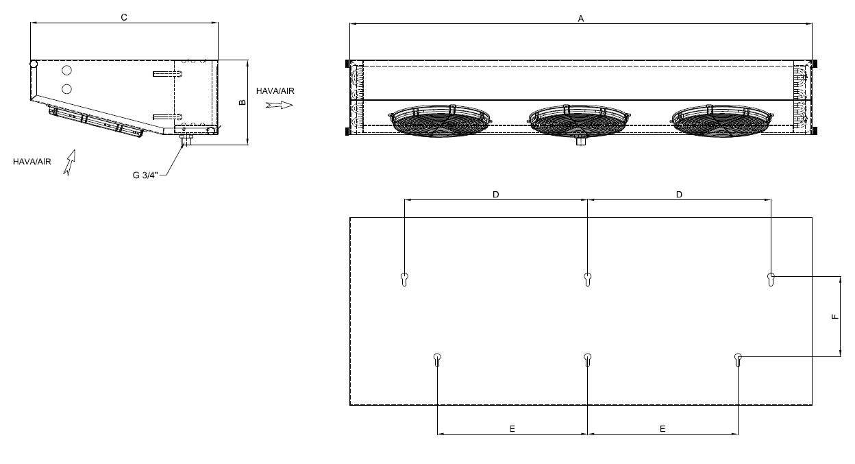 EG-A-323AB4-C21 dimension drawing