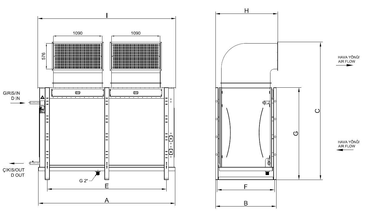 EK-SR-280BC4-A05 dimension drawing