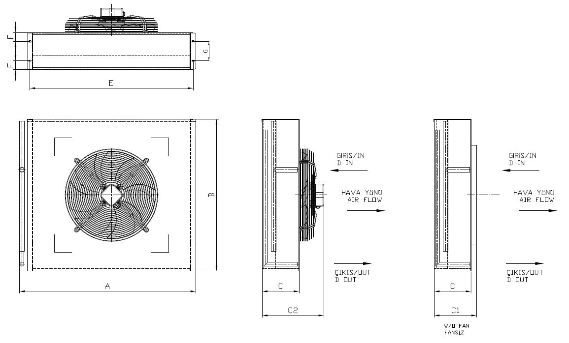 KT-120AA5-B04 dimension drawing